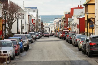 Une rue de Reykjavik