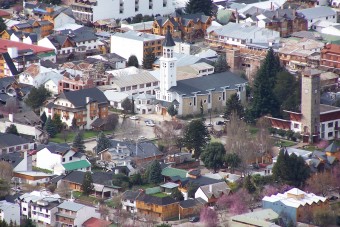Le centre ville de San Martin de Los Andes