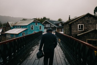Sur le port de Castro - Chiloé