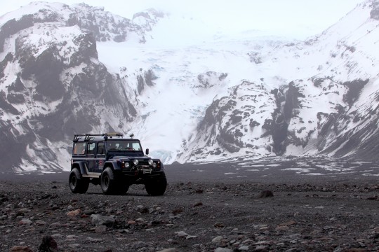 En 4x4 au pied de Eyjafjallajökull
