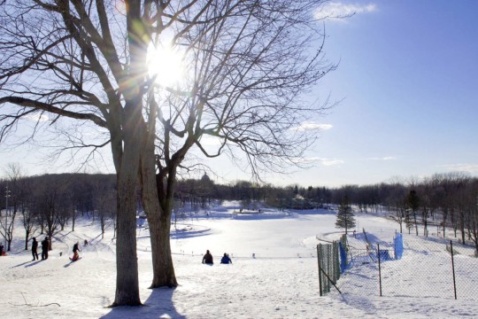 Le Parc en hiver